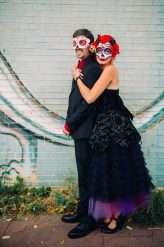 Insanely Colourful & Macabre Fiesta Wedding (10)