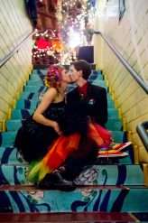 Insanely Colourful & Macabre Fiesta Wedding (59)