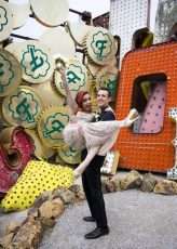 James Bond Meets Tarantino Vegas Elopement (12)