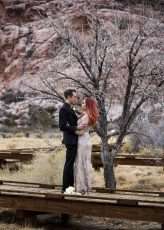 James Bond Meets Tarantino Vegas Elopement (21)