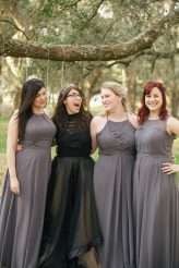 Whimsical & Dark Wedding with a Black Wedding Dress (12)