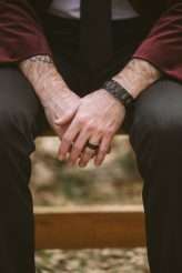 Whimsical & Dark Wedding with a Black Wedding Dress (16)