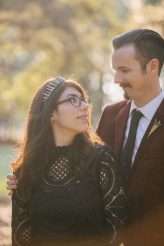 Whimsical & Dark Wedding with a Black Wedding Dress (22)