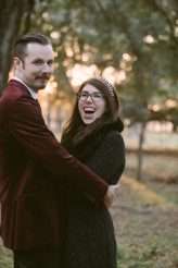 Whimsical & Dark Wedding with a Black Wedding Dress (32)