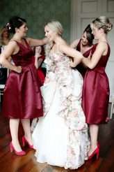 A Glamorous Scottish Wedding with a Floral Dress (10)