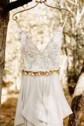 Bohemian Vegan Wedding with a Smoke Bomb Recessional! (11)