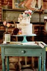 Bohemian Vegan Wedding with a Smoke Bomb Recessional! (14)