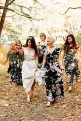 Bohemian Vegan Wedding with a Smoke Bomb Recessional! (21)
