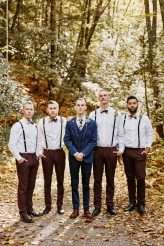 Bohemian Vegan Wedding with a Smoke Bomb Recessional! (25)