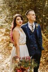 Bohemian Vegan Wedding with a Smoke Bomb Recessional! (32)