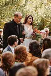 Bohemian Vegan Wedding with a Smoke Bomb Recessional! (36)