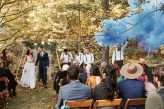 Bohemian Vegan Wedding with a Smoke Bomb Recessional! (40)