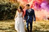 Bohemian Vegan Wedding with a Smoke Bomb Recessional! (43)
