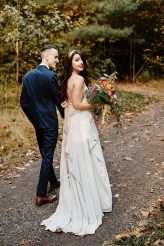 Bohemian Vegan Wedding with a Smoke Bomb Recessional! (48)