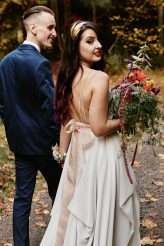 Bohemian Vegan Wedding with a Smoke Bomb Recessional! (49)