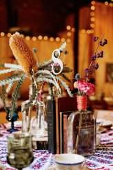 Bohemian Vegan Wedding with a Smoke Bomb Recessional! (5)