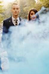 Bohemian Vegan Wedding with a Smoke Bomb Recessional! (54)