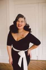 Glamour-Filled Rockabilly Elopement with the Bride in Black (13)