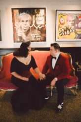 Glamour-Filled Rockabilly Elopement with the Bride in Black (14)