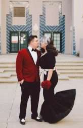 Glamour-Filled Rockabilly Elopement with the Bride in Black (22)
