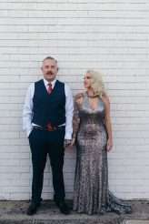 Hollywood Glamour Warehouse Wedding with a Grungy Twist (1)