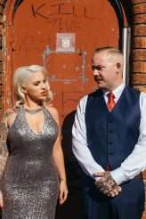 Hollywood Glamour Warehouse Wedding with a Grungy Twist (6)