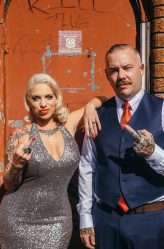 Hollywood Glamour Warehouse Wedding with a Grungy Twist (7)