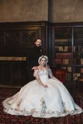 Medieval & Metal Fairytale Wedding (19)