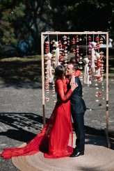 Music, Pom Poms and a Bride in Red (140)
