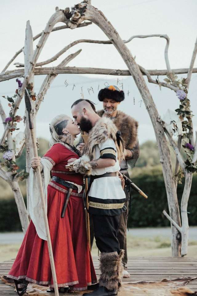 viking wedding clothes