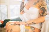 tattooed burlesque dancer bridal boudoir (30)