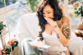 tattooed burlesque dancer bridal boudoir (31)