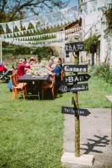 An Alcohol-Free Summer Gathering with Cake… and a DIY Dip-Dyed Wedding Dress! (15)