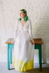 An Alcohol-Free Summer Gathering with Cake… and a DIY Dip-Dyed Wedding Dress! (29)