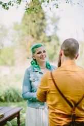 An Alcohol-Free Summer Gathering with Cake… and a DIY Dip-Dyed Wedding Dress! (32)