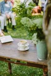 An Alcohol-Free Summer Gathering with Cake… and a DIY Dip-Dyed Wedding Dress! (39)