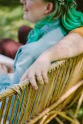 An Alcohol-Free Summer Gathering with Cake… and a DIY Dip-Dyed Wedding Dress! (40)