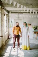 An Alcohol-Free Summer Gathering with Cake… and a DIY Dip-Dyed Wedding Dress! (41)