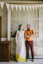 An Alcohol-Free Summer Gathering with Cake… and a DIY Dip-Dyed Wedding Dress! (45)