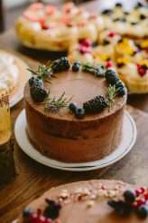 An Alcohol-Free Summer Gathering with Cake… and a DIY Dip-Dyed Wedding Dress! (56)