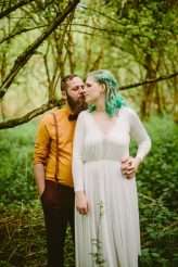 An Alcohol-Free Summer Gathering with Cake… and a DIY Dip-Dyed Wedding Dress! (68)