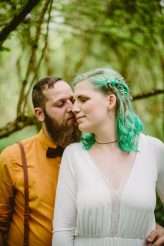 An Alcohol-Free Summer Gathering with Cake… and a DIY Dip-Dyed Wedding Dress! (69)