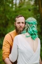 An Alcohol-Free Summer Gathering with Cake… and a DIY Dip-Dyed Wedding Dress! (79)