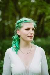 An Alcohol-Free Summer Gathering with Cake… and a DIY Dip-Dyed Wedding Dress! (80)