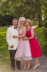 Fifties Prom Wedding with a Homemade Pink Wedding Dress! (20)