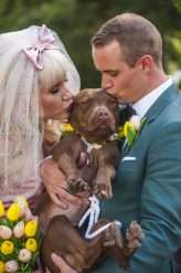 Fifties Prom Wedding with a Homemade Pink Wedding Dress! (23)a1