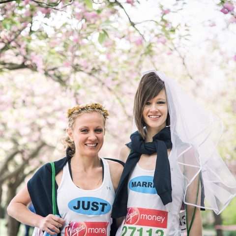 London Marathon Wedding With Two Running Brides! (22)