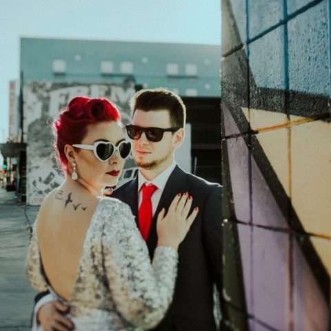 A December Vegas Elopement with a Glittery Sequin Dress (38)