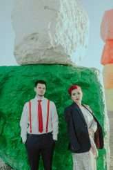 A December Vegas Elopement with a Glittery Sequin Dress (75)