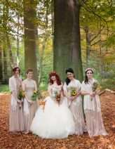 Autumnal Wedding Woodland Fairy Bride (27)